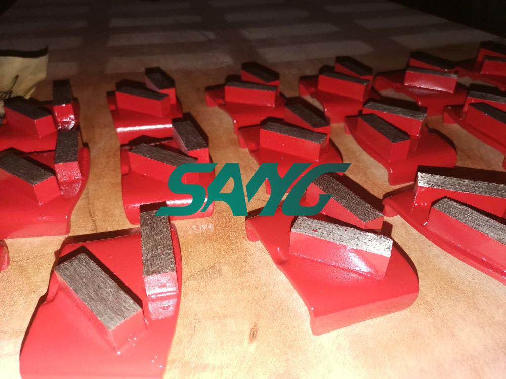 concrete grinding block
