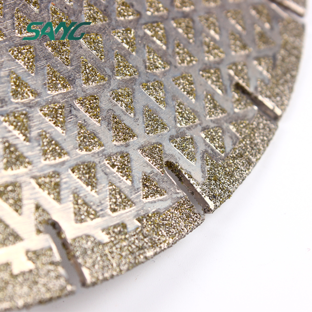 diamond electroplated saw blade