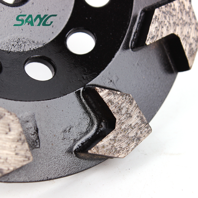 arrow segmented cup wheel