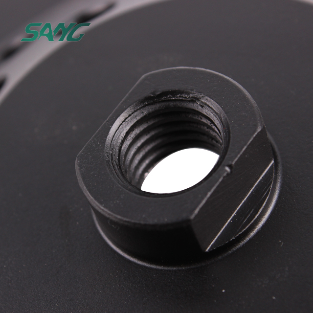 M14 connection of cup wheel