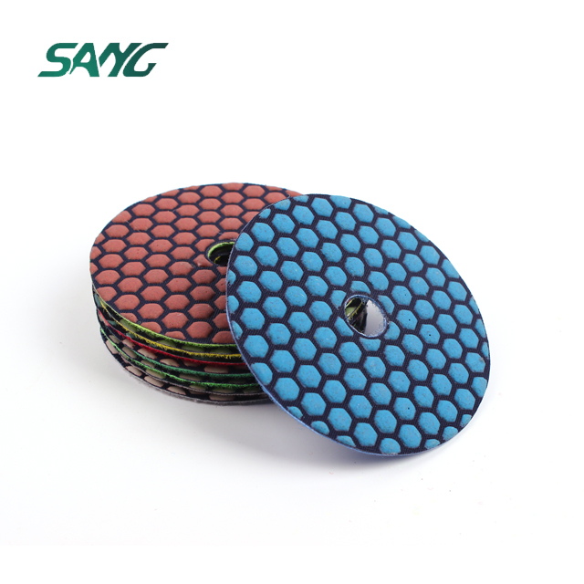 dry polishing pad