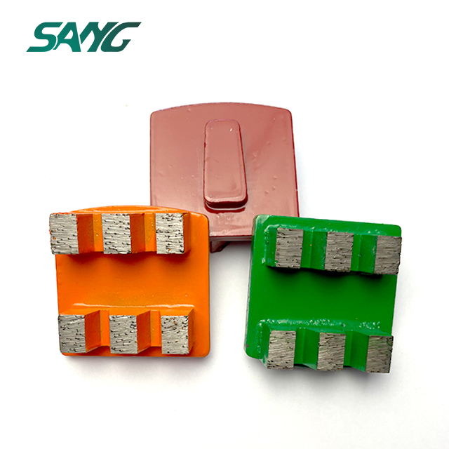 six segmented husqvarna grinding block
