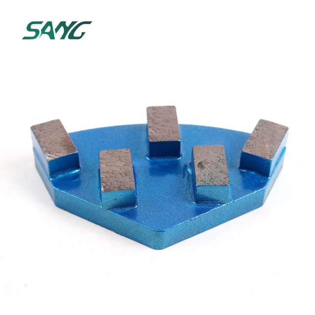 Sector diamond grinder
