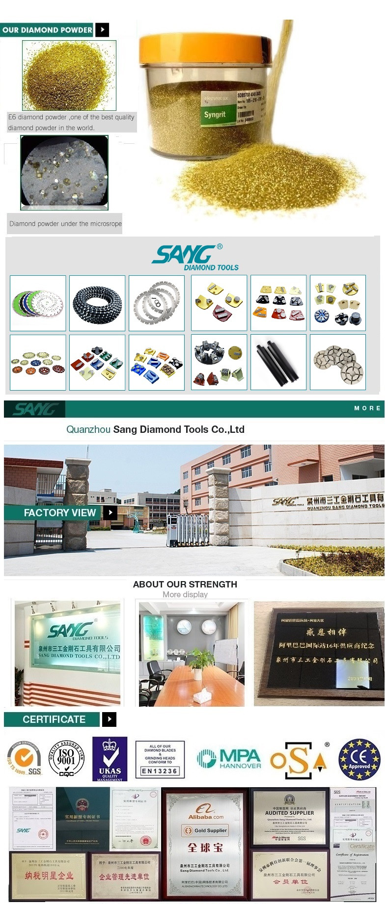 sang diamond tools sang diamond tools