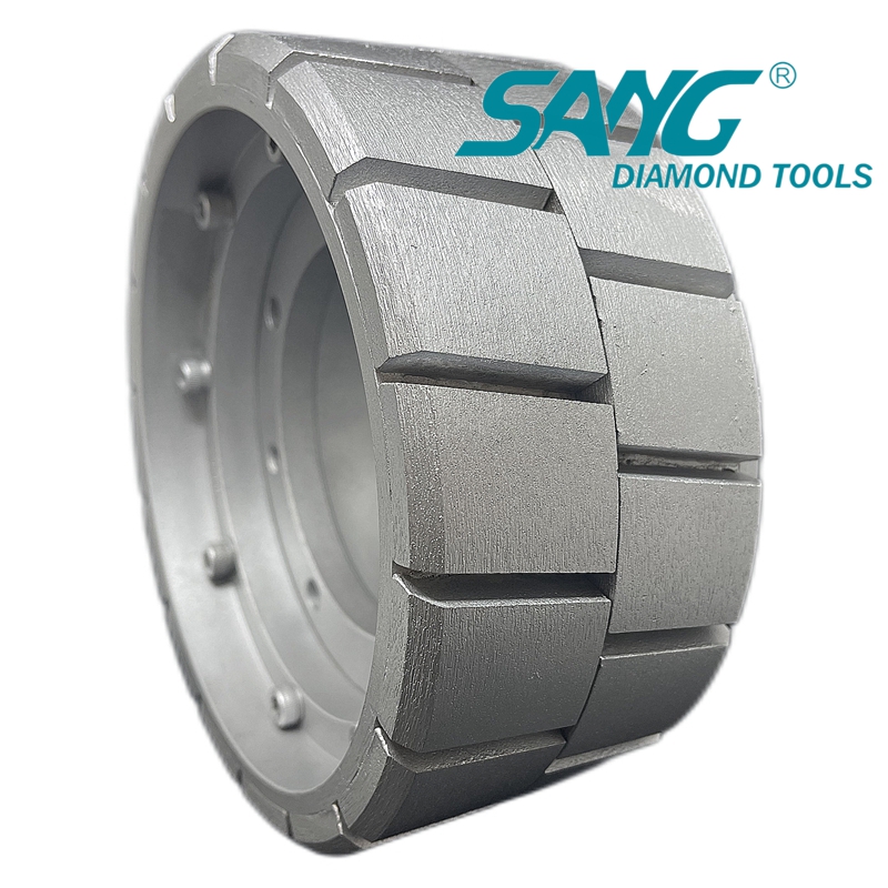 diamond calibrating wheel for quartz
