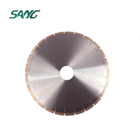 Marble cutting disc for stone