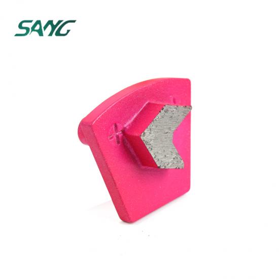 concrete abrasive tools,flooring tools,arrow head grinding block