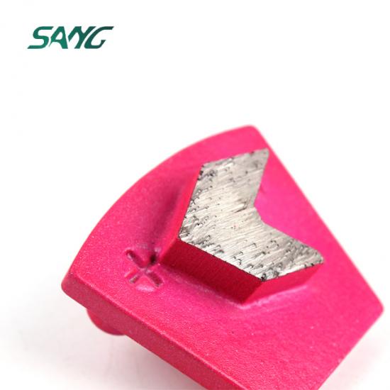 concrete abrasive tools,flooring tools,arrow head grinding block