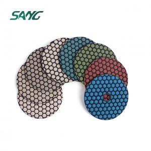 4 Inch polishing pads for marble,diamond polishing pads,125mm polishing pad
