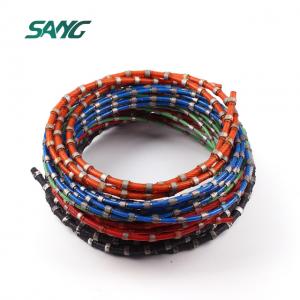 China manufacturer wire saw,diamond wire cutting rope,marble quarry diamond wire saw