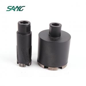 Wet core bits for concrete