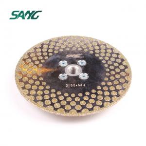 diamond saw blade for granite, fast cut diamond saw blade, Circular Round Electroplated Diamond Saw Blade