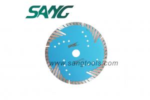 6 Granite & Marble Segmented Turbo Teeth Diamond Blade for Cutting Granite, Marble, Stone, Pavers, Concrete, Brick, Block, Stone, Tile and Masonry Materials.