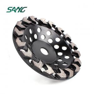 diamond cup wheel, V shape segment cup wheel, abrasive disc, arrow polishing pads