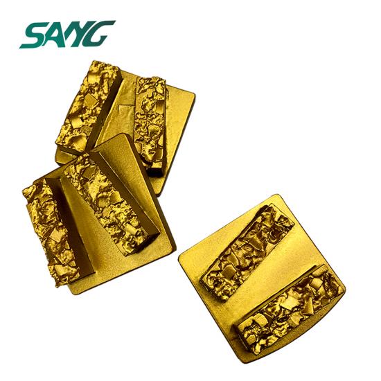 Trapezoid Two Bars Metal Abrasive PCD Tools