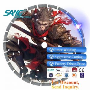 14 inch Arix laser welded diamond cutting saw blade for concrete cutting