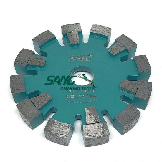 125-130mm diamond tuck point blade for concrete crack chasing