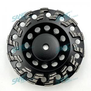 7 inch S segmented diamond cup wheel for concrete grinding