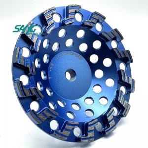 7 inch diamond S segment grinding cup wheel for concrete floor