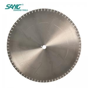 40 inch laser welded diamond saw blade for hollow core concrete bed cutting