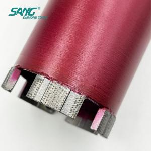 Laser welded turbo Arix diamond core drill bit for reinforced concrete