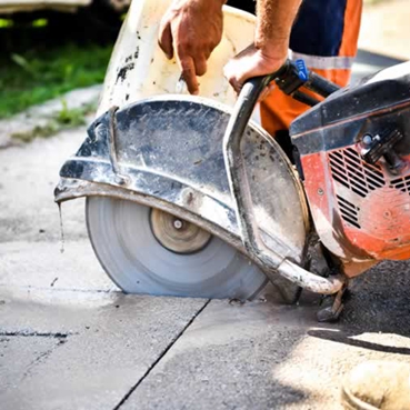 How long does it take to cut concrete? 