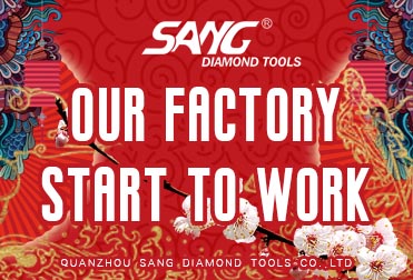 SANG DIAMOND TOOLS start to work
