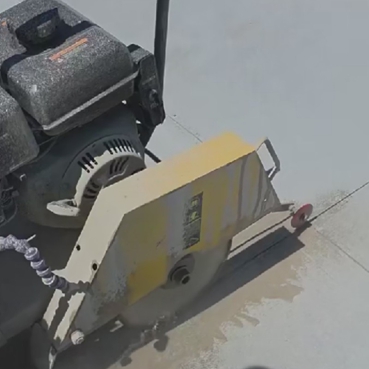 Customer Case Study | SANG's Concrete Joint Widening Saw Blades Application at Roswell International Airpor