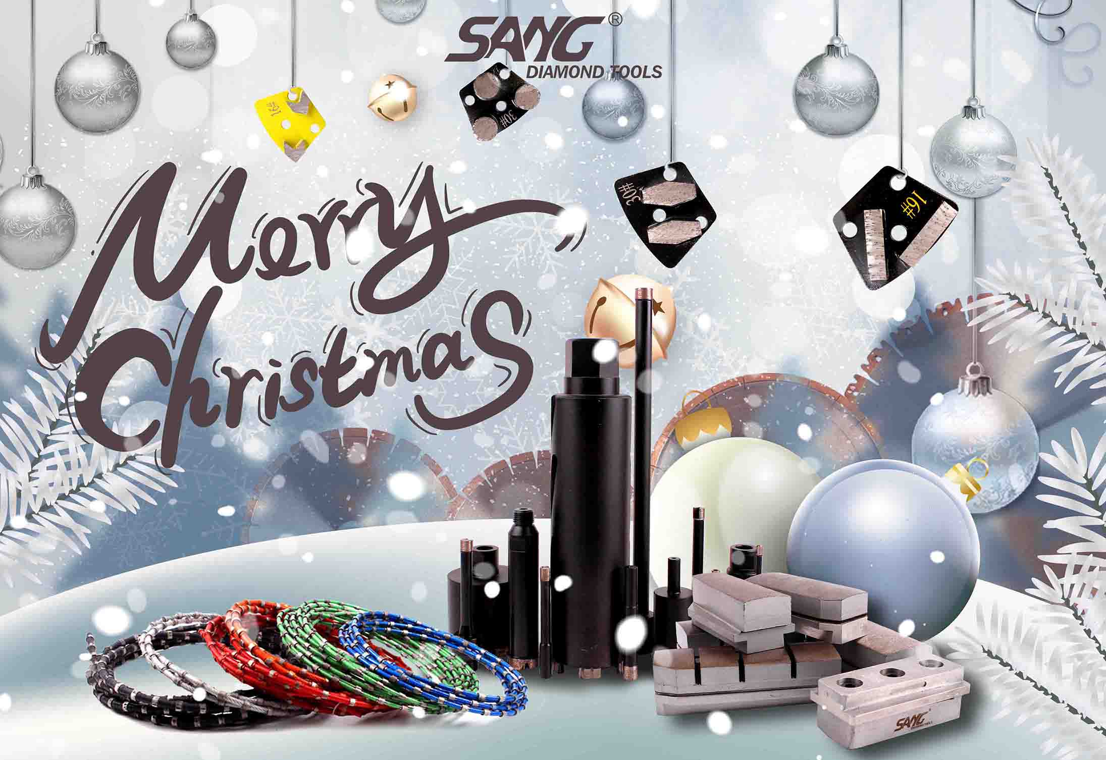 Merry Christmas to diamond tools customers