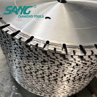 The SANG Solution: Engineered for Refractory Bricks Cuts