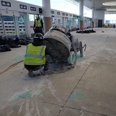Why U.S. Contractors Choose SANG Diamond Grinding Shoes for LAX Floor Grinding