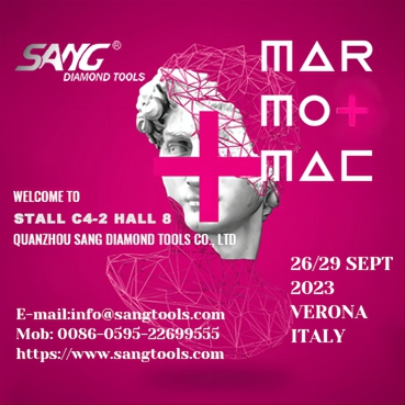 Invitation to Global Business Visitors: SANG Diamond Tools at the Marmomac Exhibition in Italy 2023