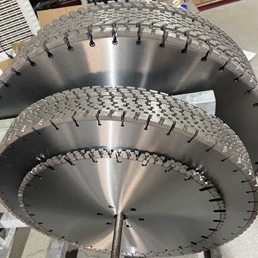 Introducing the Remarkable Laser Welded Diamond Wall Saw Blade